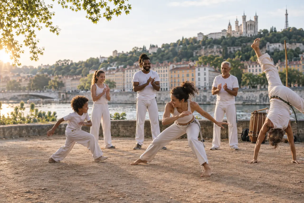 Capoeira à Lyon : trouvez le cours adapté à votre âge, votre niveau et votre quartier