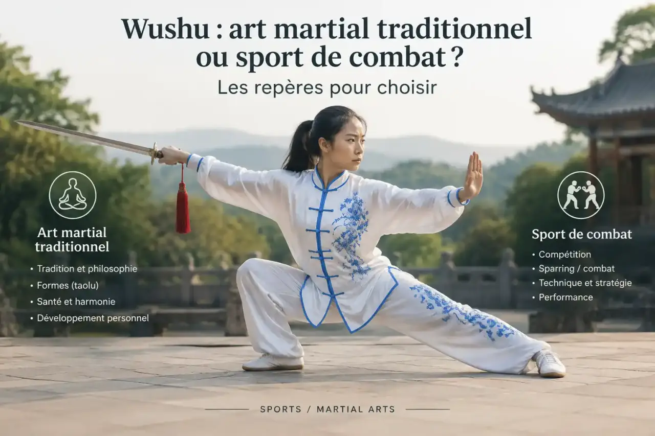 Wushu : art martial traditionnel ou sport de combat ? Les repères pour choisir