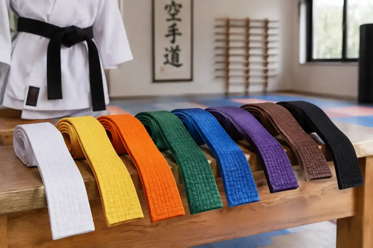 Ceinture de karaté : l’ordre des couleurs varie selon les clubs