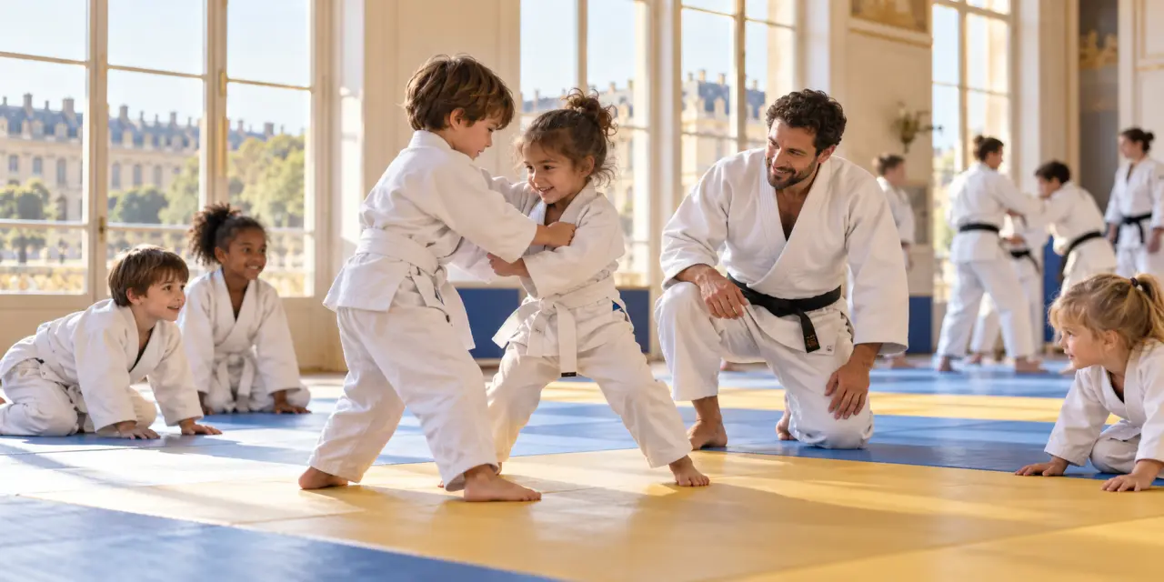 Judo à Versailles : six dojos, des cours dès 4 ans et une inscription en ligne